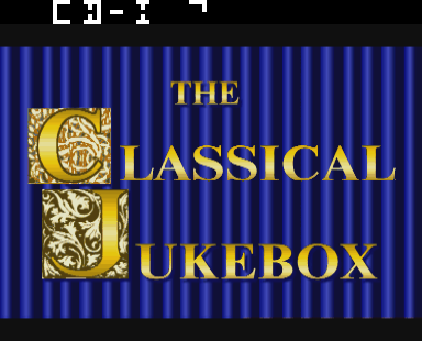 Classical Jukebox Title Screen